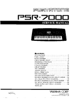 Yamaha PSR-7000 - Service Manual-Part-1 